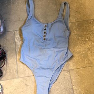 One piece bathing suit